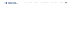 Desktop Screenshot of generaldegalerias.com